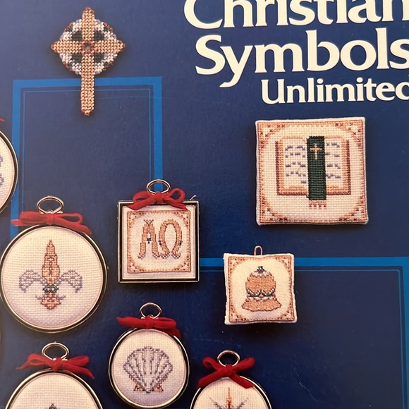 Christian Symbols Count Cross Stitch Patterns - Vintage - Book 3 - Picture 3 of 6